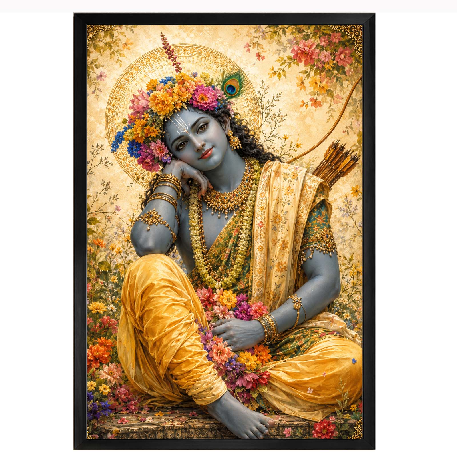 Royal Krishna Portrait