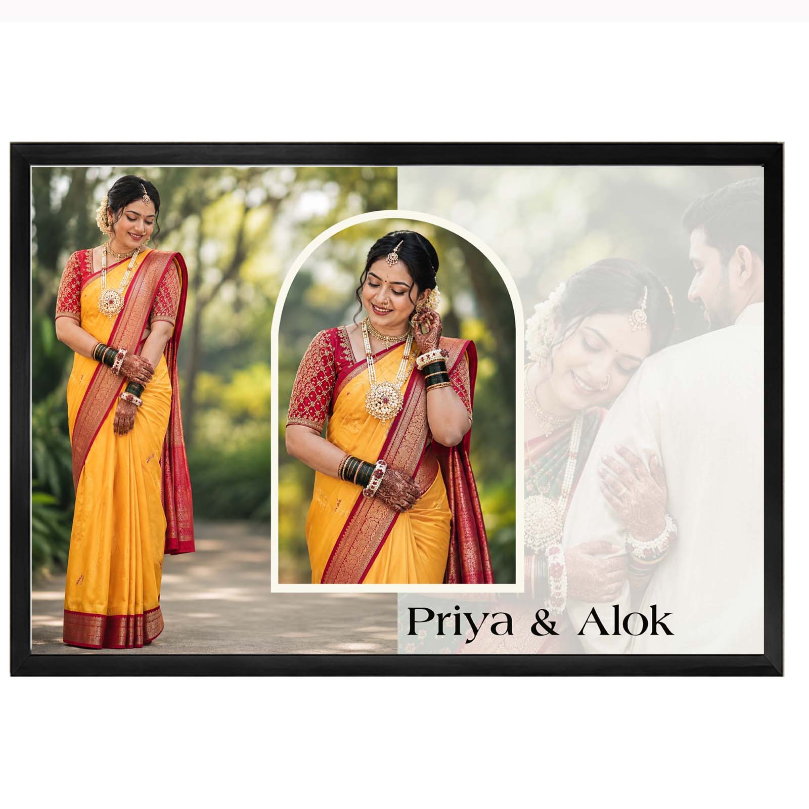 Modern Wedding Photo Frame