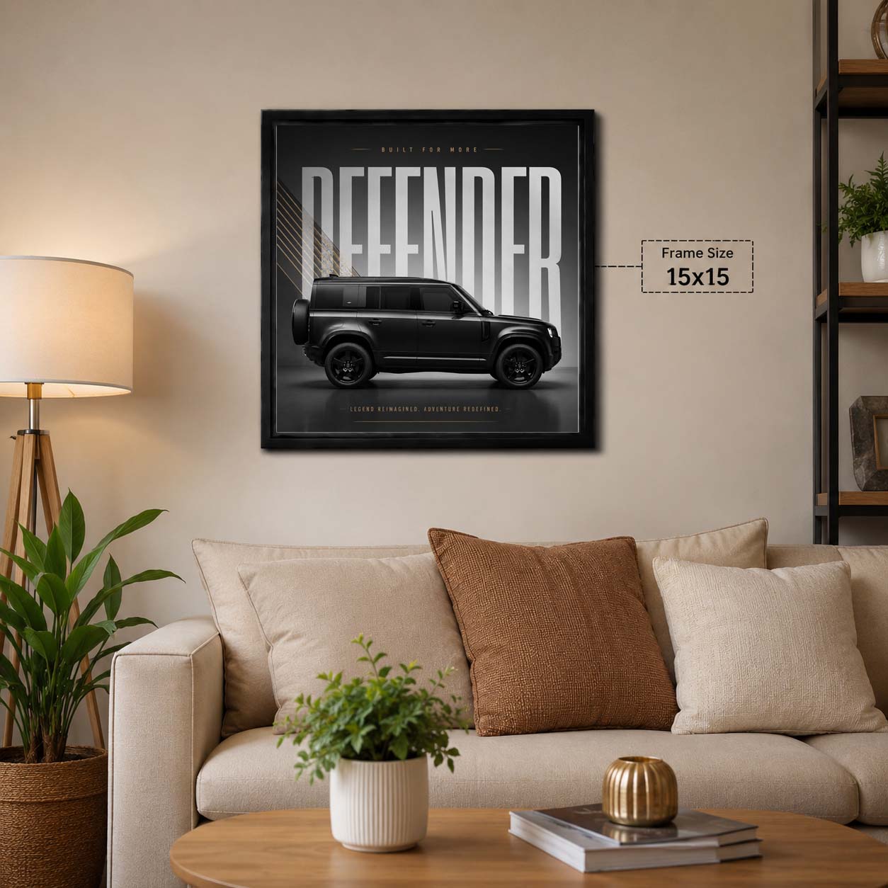 DEFENDER Luxury Car Wall Art
