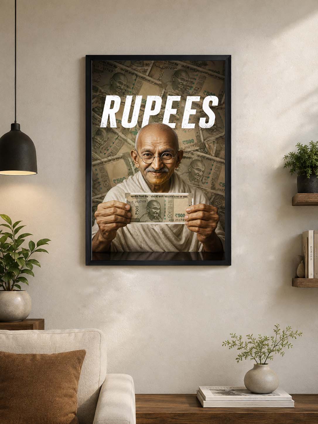 Money Motivation Wall Art