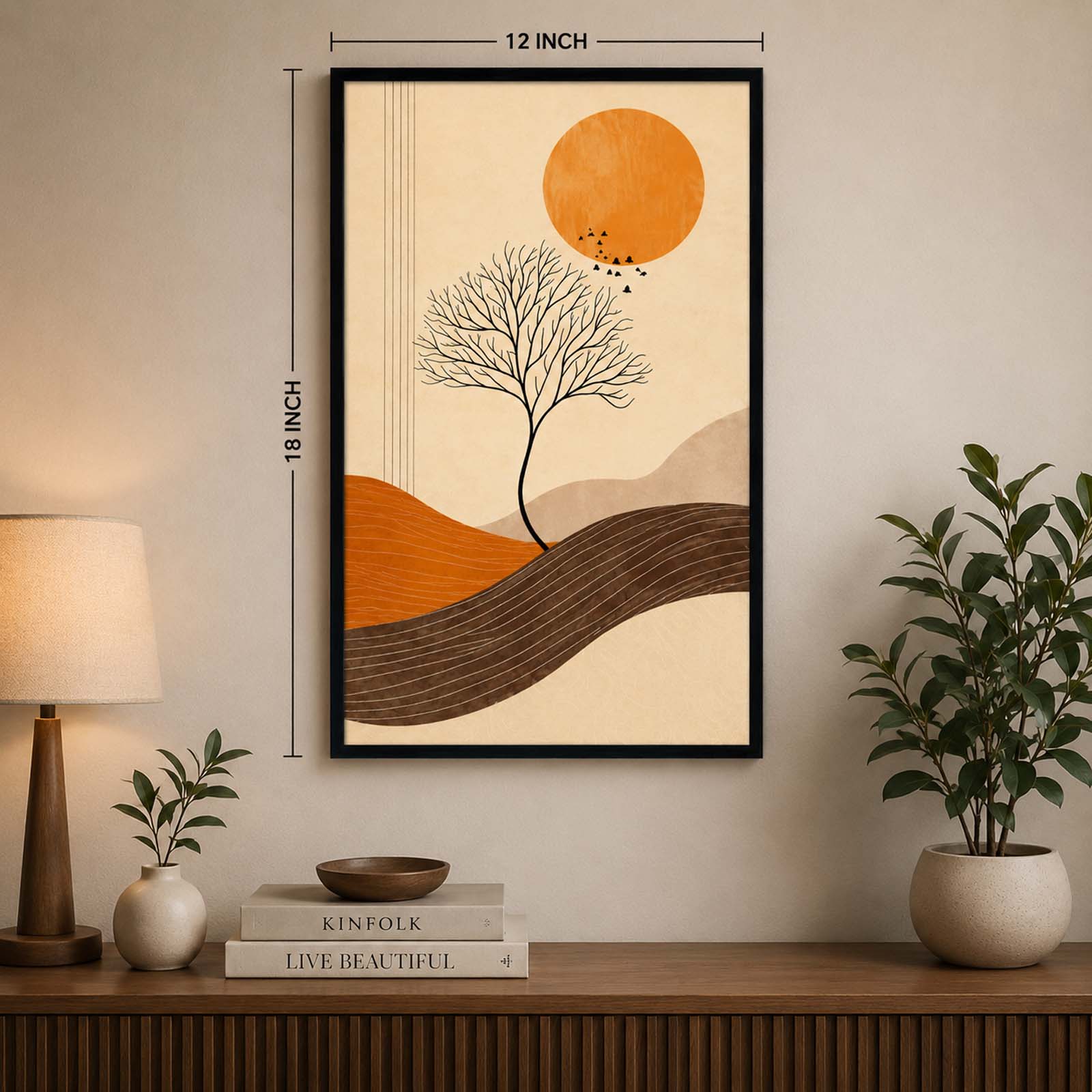 Modern Abstract Tree Wall Art