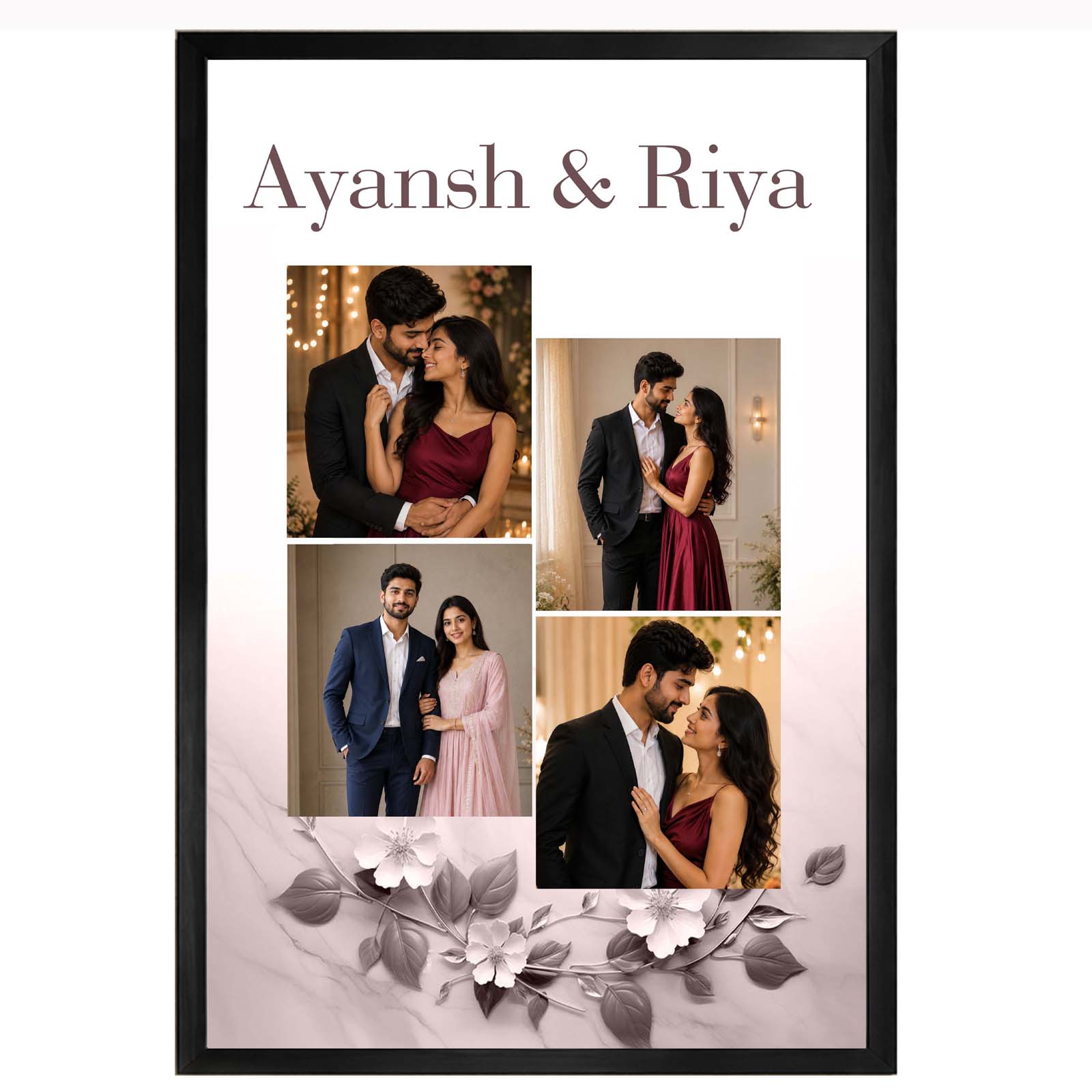 Engagement Customized Photo Frame