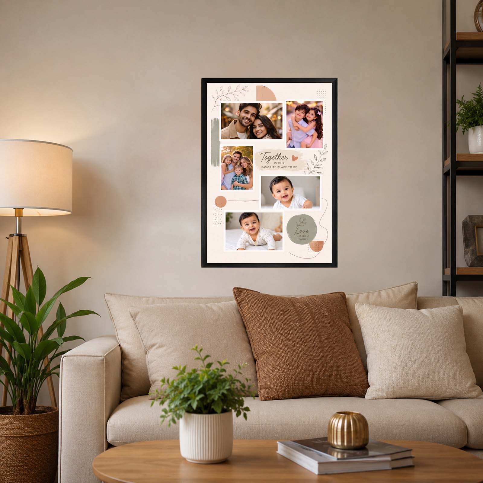 Personalized Family Photo Collage Frame