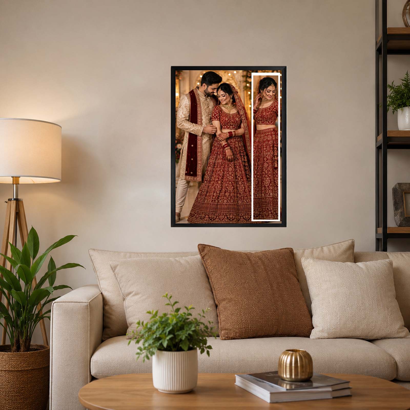 Wedding Couple Photo Frame