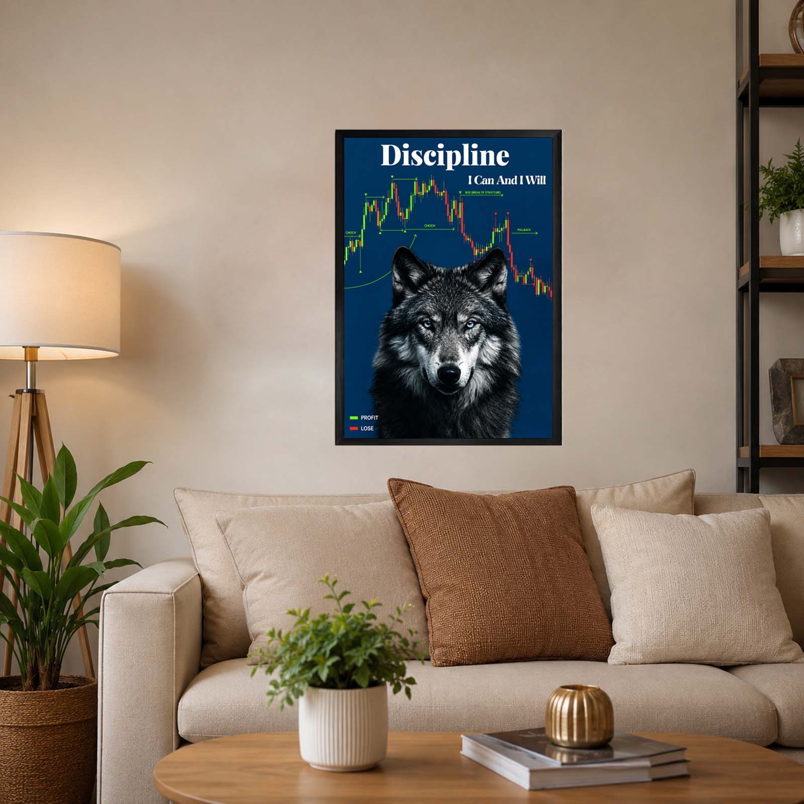 Discipline Trading Wall Art