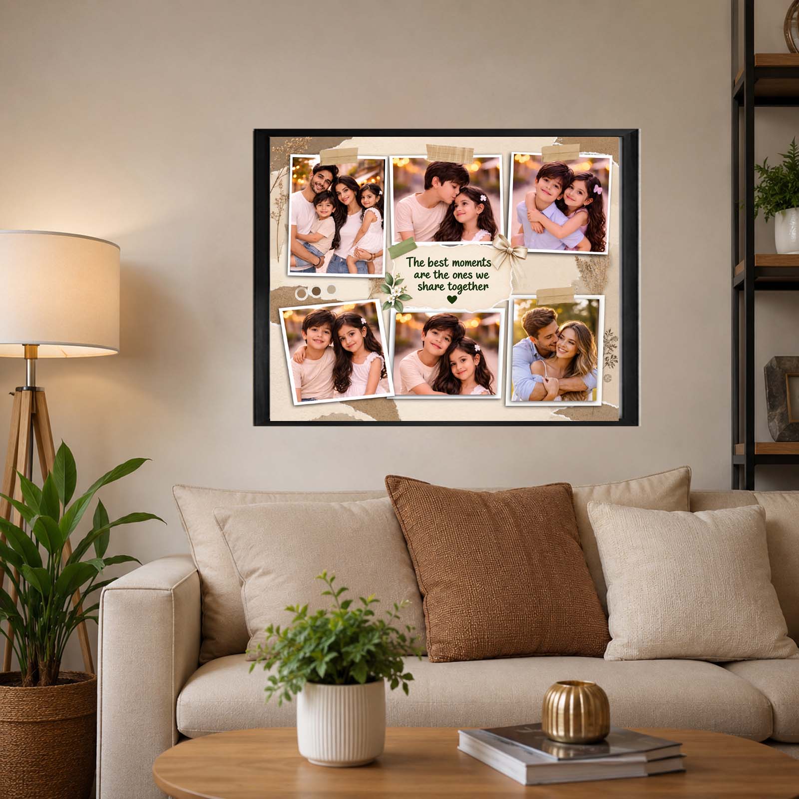 Family Photo Collage Wall Frame      