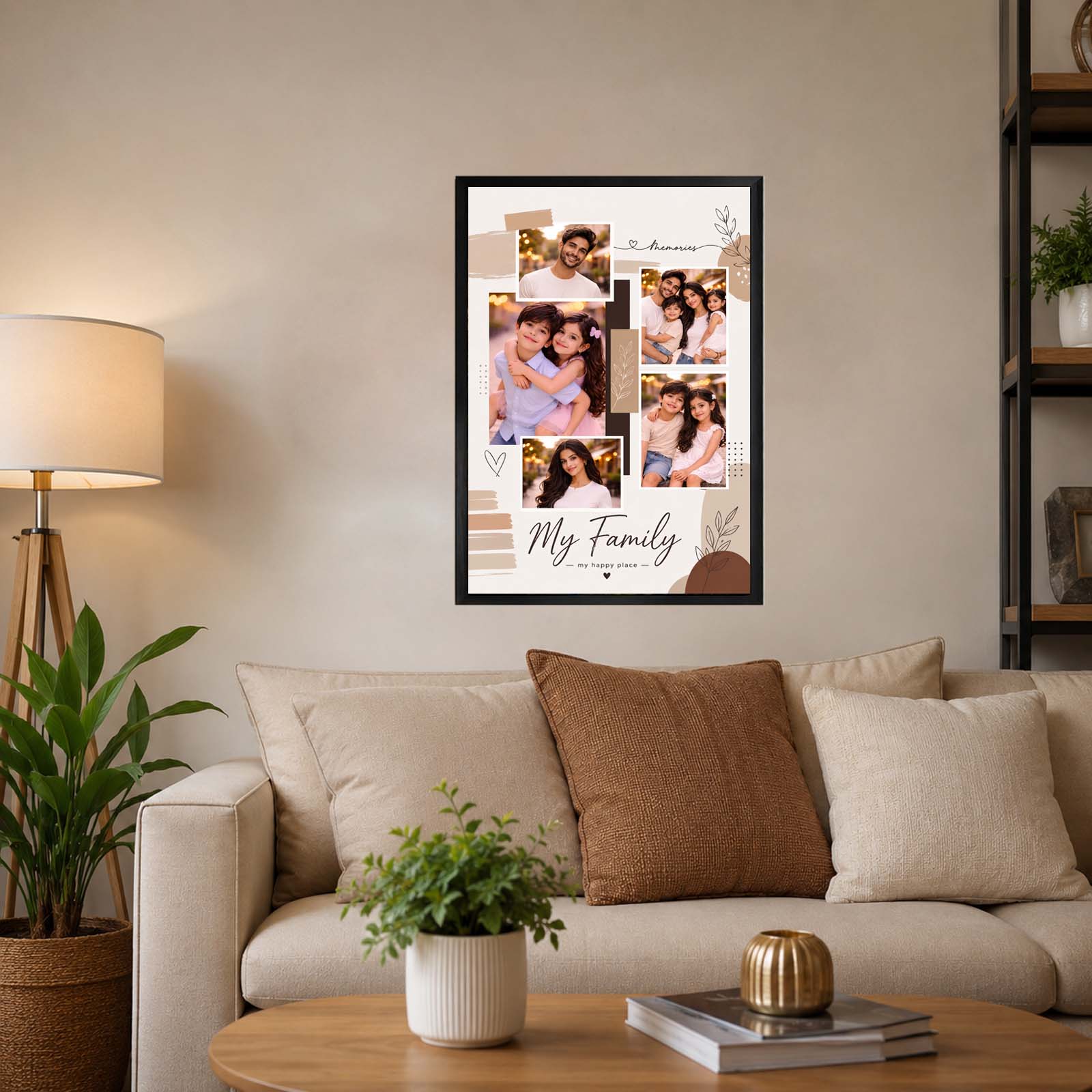 My Family Custom Photo Collage Frame