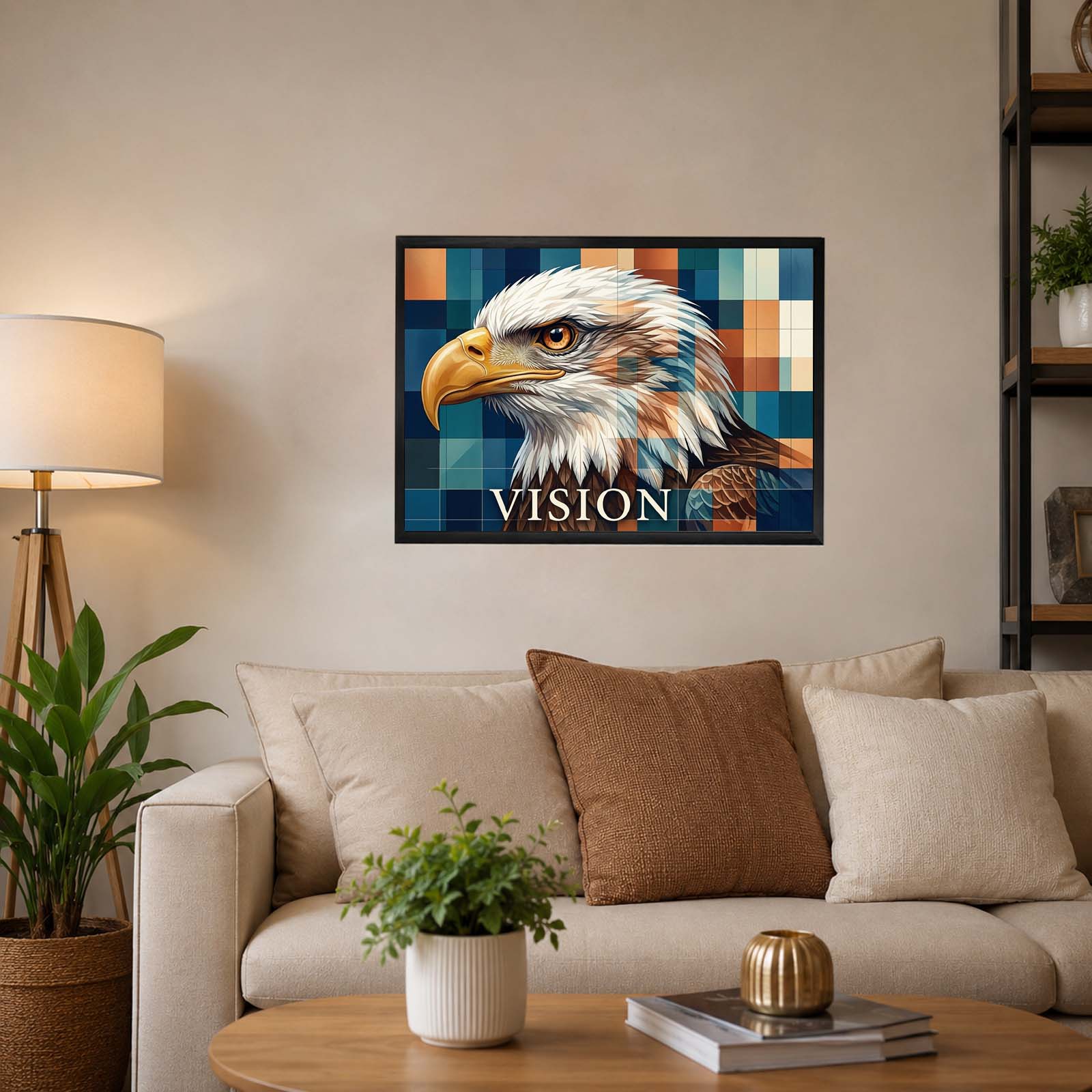 VISION Eagle Wall Art