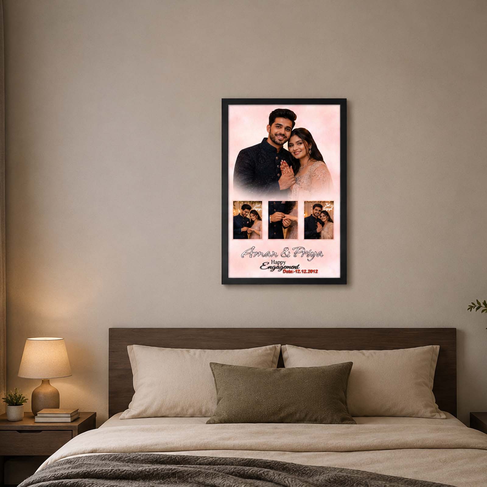 Engagement Customized Photo Frame
